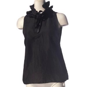 Kate Spade New York Ruffle neck top size 6